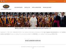Tablet Screenshot of hdhcommunications.it